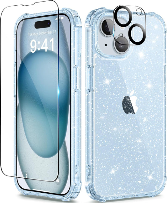 iPhone 15 Glitter Case